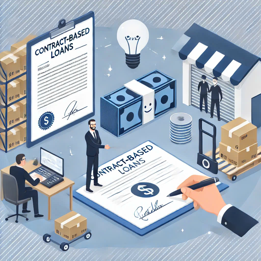 Vay theo hợp đồng đầu ra